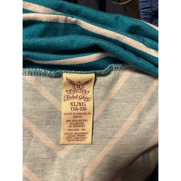 Faded Glory Blue & White Dress – Size XL – Casual & Comfortable, Perfect - Picture 2 of 2